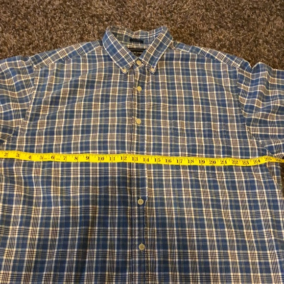 Men’s size large big shirt abercrombie & Fitch casual button down shirt - Picture 7 of 8